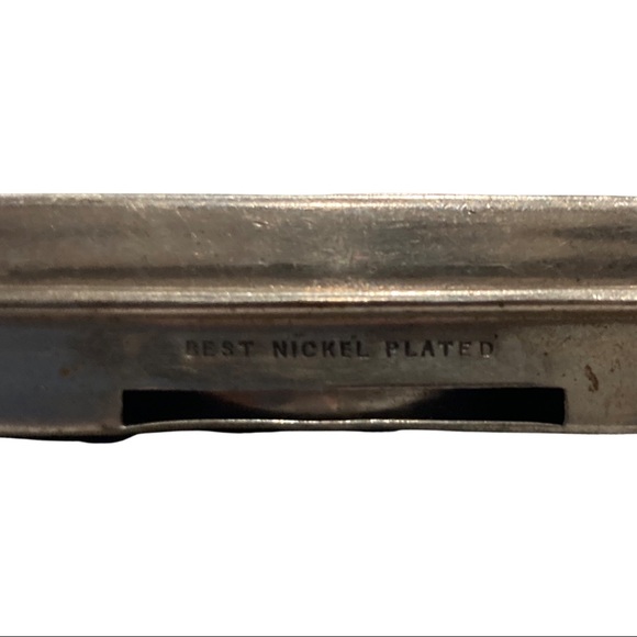 J.W. Benson - London best Nickle plated Vintage coin holder - Picture 3 of 13